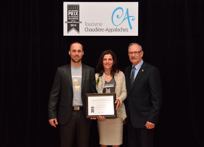 Grands Prix du Tourisme 2014 - Lauréat régional dans la catégorie 'Agrotourisme et produits régionaux'